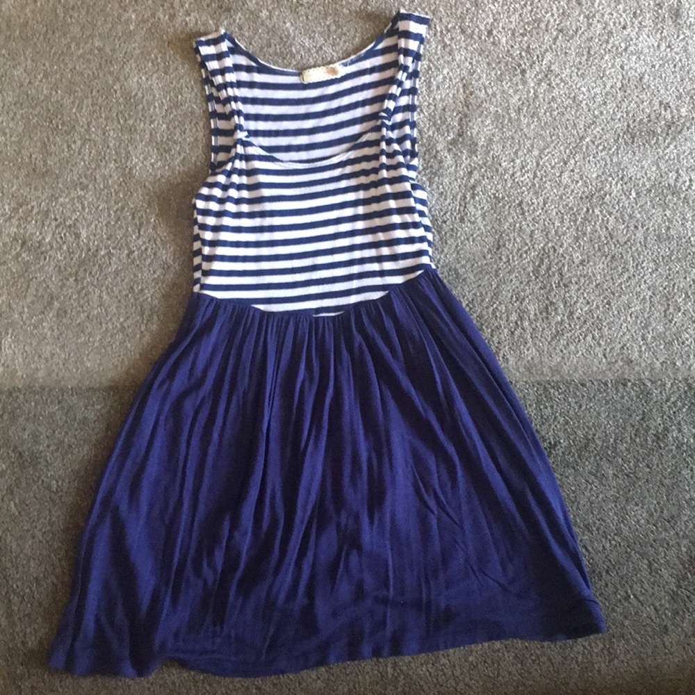Striped Blue Easy Breezy Dress🌼